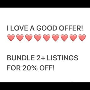 I love a good offer!